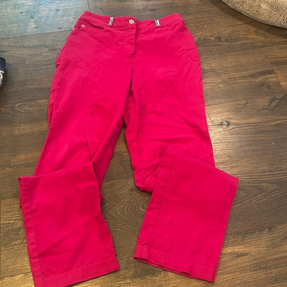 St. John sport pink pants 2